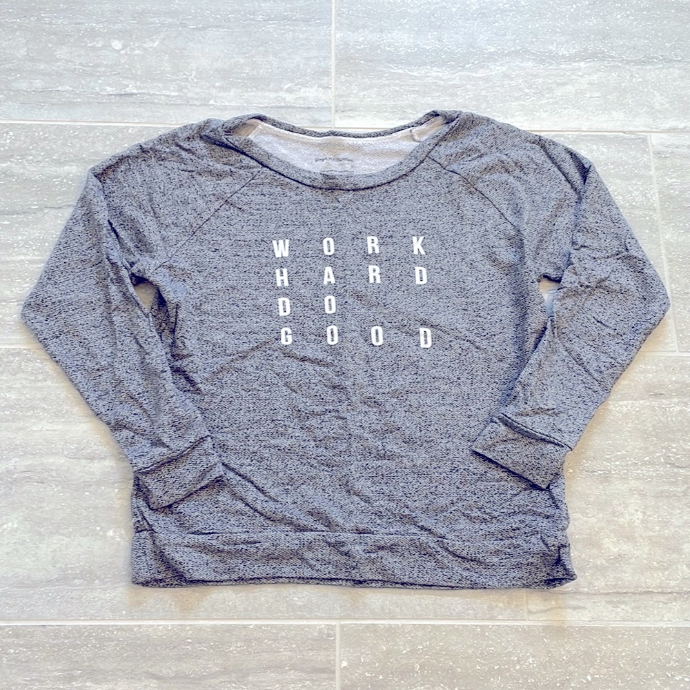 good hYOUman Small Gray Sweatshirt